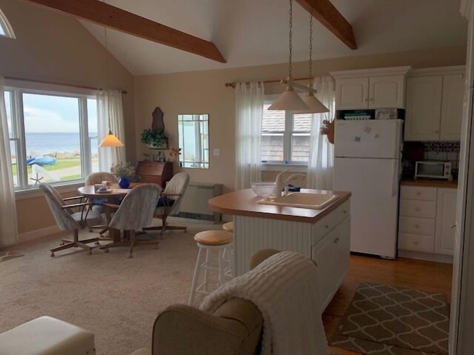 Dining and kitchen area