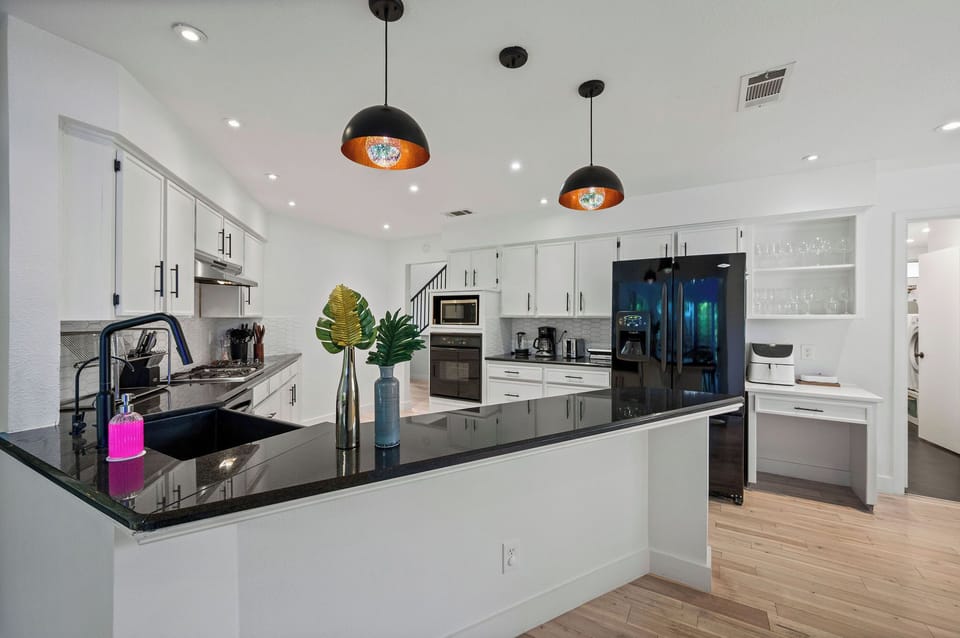 Huge chef kitchen
