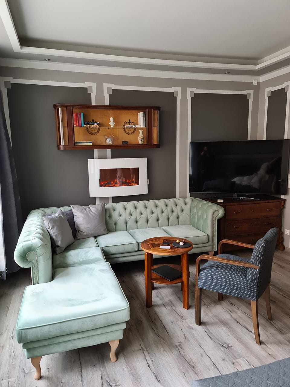 Comfort Apartment, Balcony | Living area | Flat-screen TV