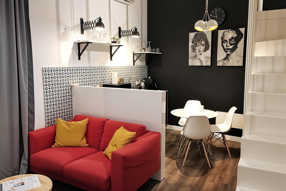 Comfort Studio, Courtyard View | Living area