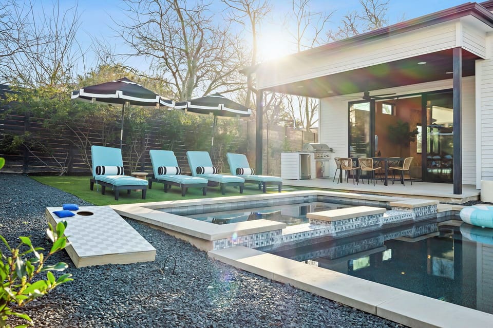 outdoor space perfect for relaxation and fun