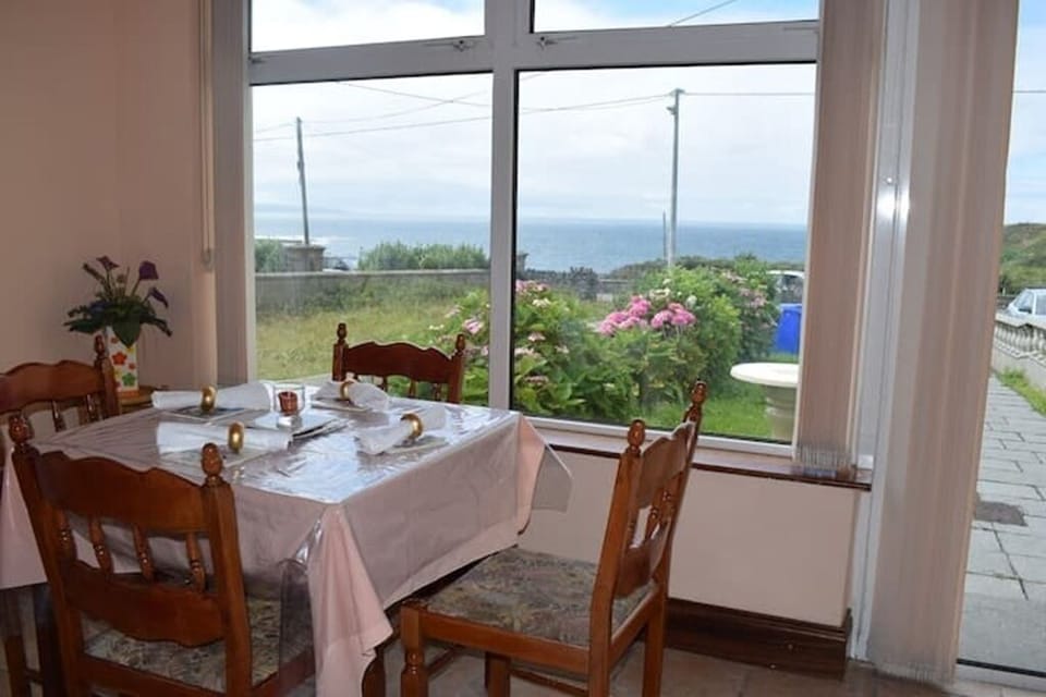 Sun room overlooking the Wild Atlantic Way