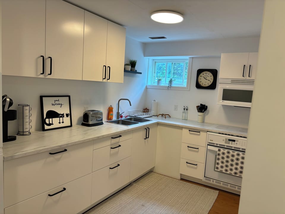 Newly renovated kitchen