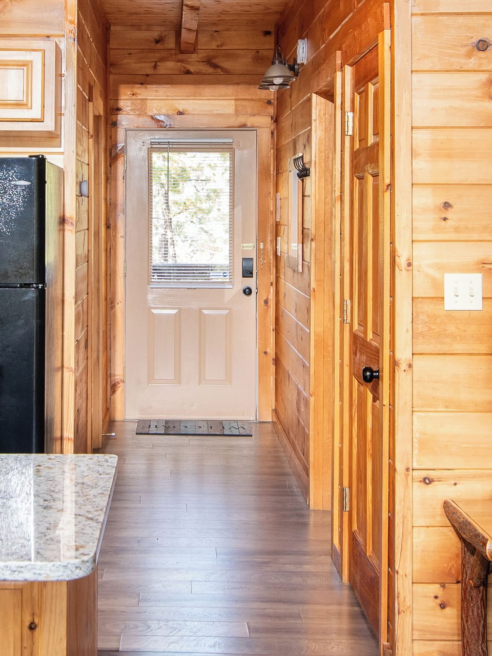 Inside the front door - no step