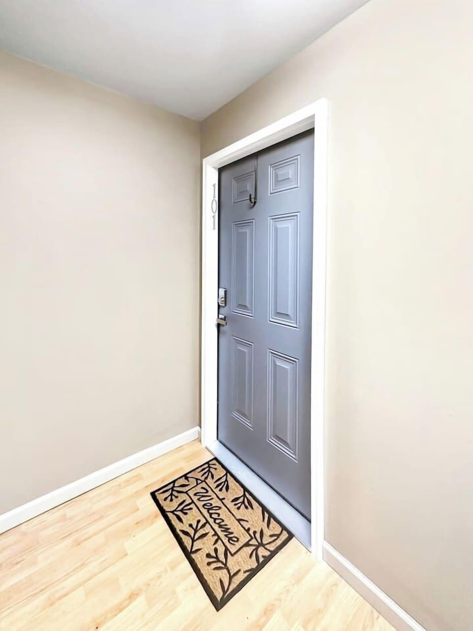 No need to keep up with a key! You'll have your own key code to use during your stay.