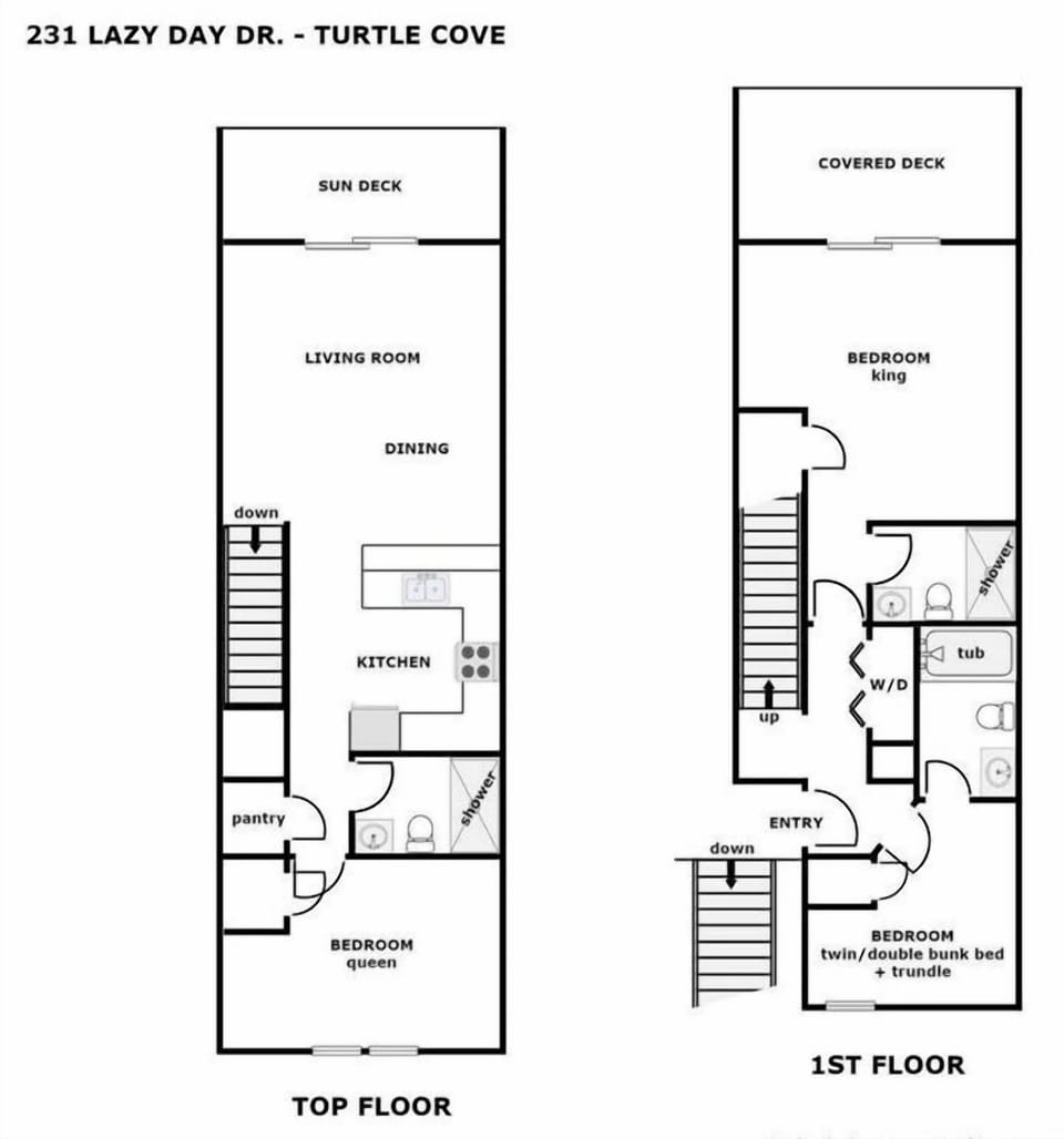 Sandy Days Floor Plan