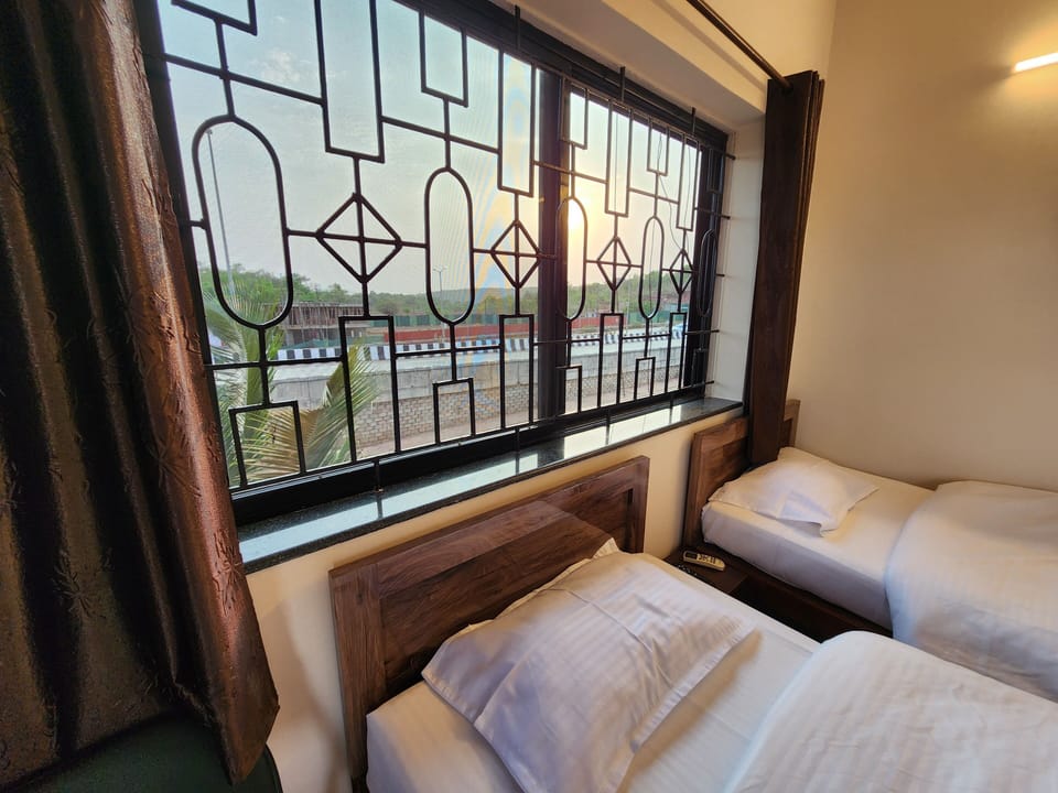 Standard Double or Twin Room, Balcony, Hill View | In-room safe, iron/ironing board, free WiFi