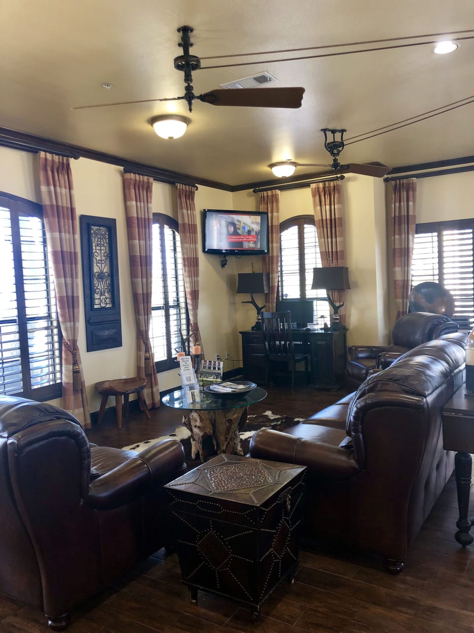 Lobby sitting area