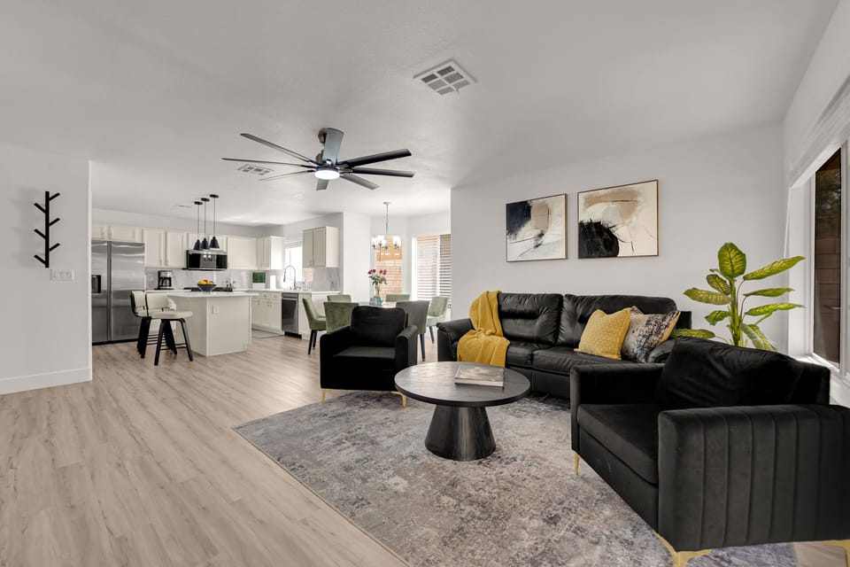 Discover the perfect blend of comfort, convenience, and charm at Heart of Henderson, a meticulously maintained 4-bedroom, 2.5-bathroom home nestled in one of Henderson's most sought-after communities.