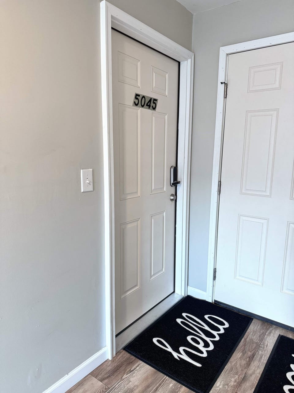 Door to apt 5045 (on left)