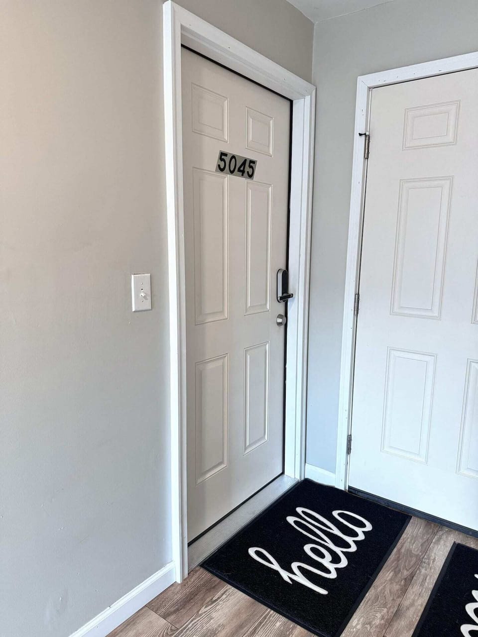 Door to apt 5045 (on left)