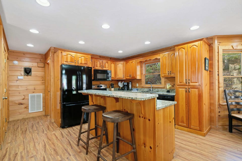 Fully equipped kitchen 