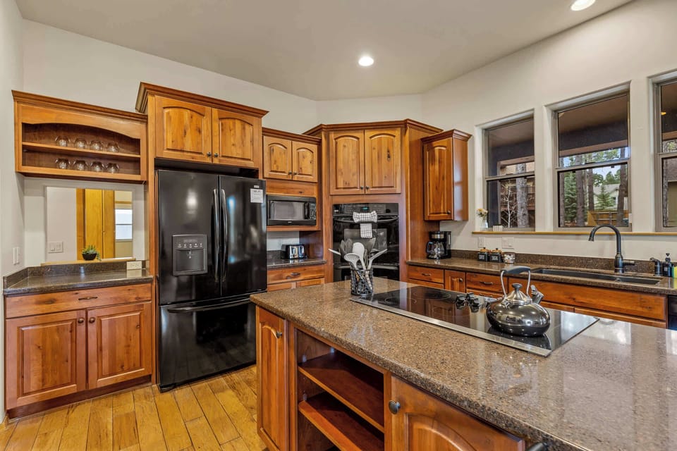 All the appliances you need for family cook time.