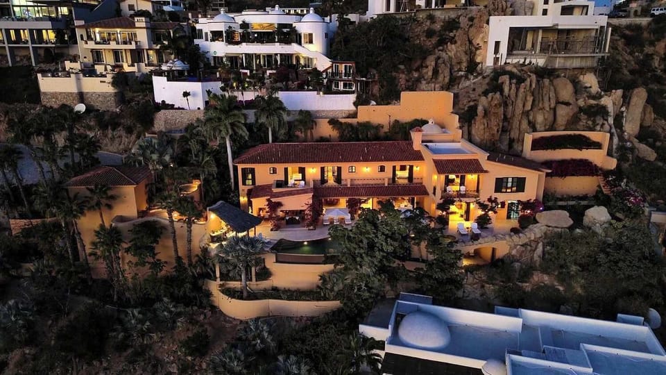 Aerial view of this luxury villa
