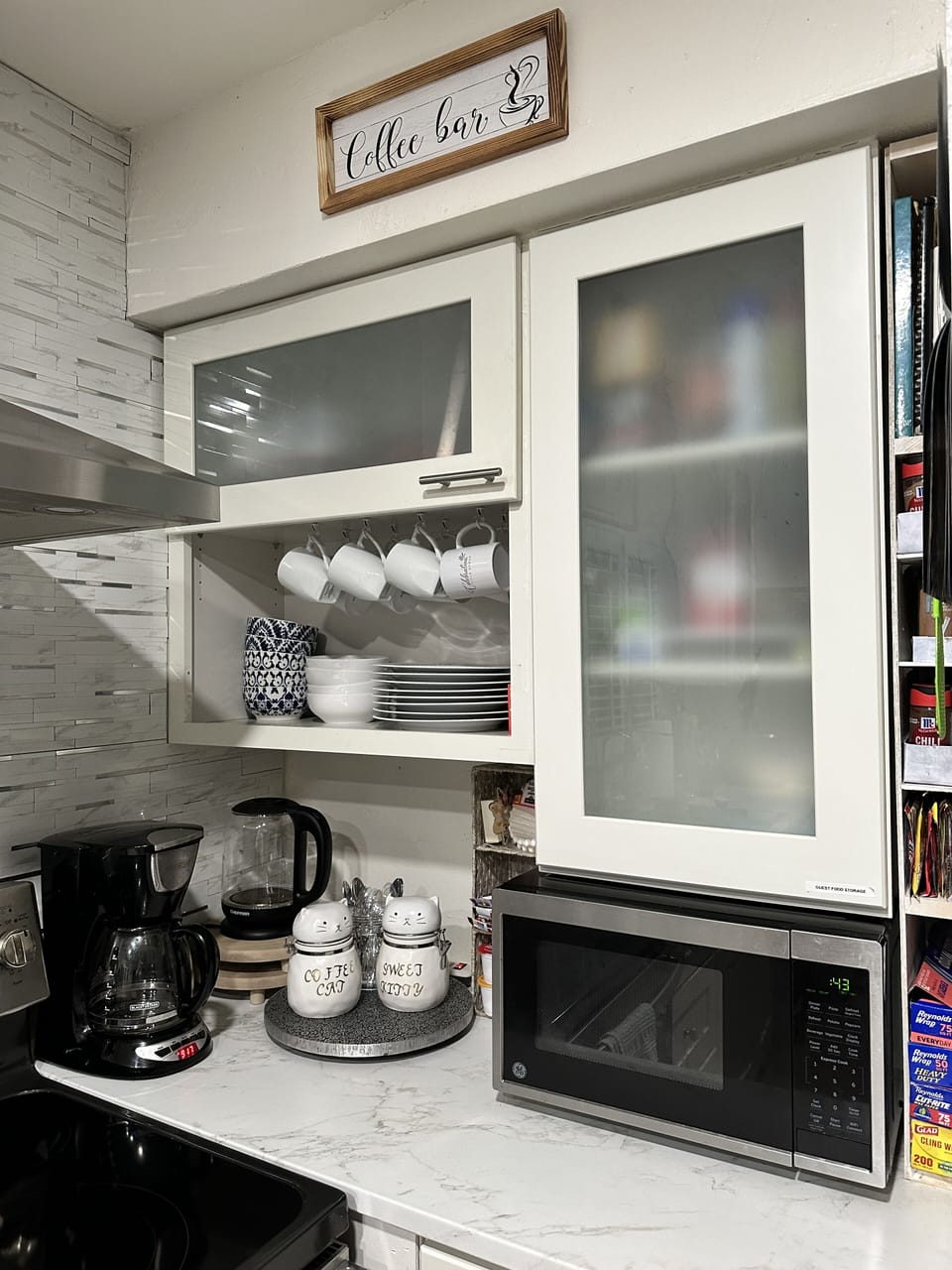 Complete with Coffee and Tea bar for your enjoyment!