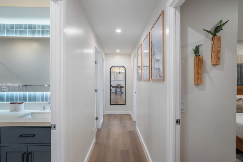 Hallway - A clean, modern layout gives everyone their own space—ideal for families or groups traveling together.