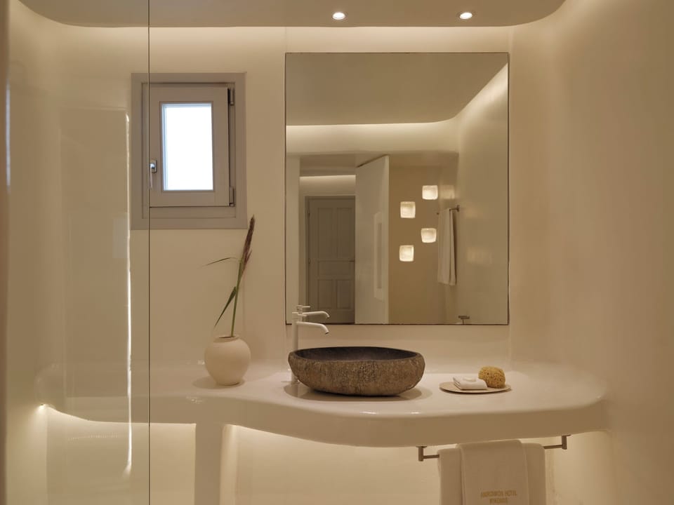 Cocoon Room Garden View | Bathroom | Shower, designer toiletries, hair dryer, bathrobes