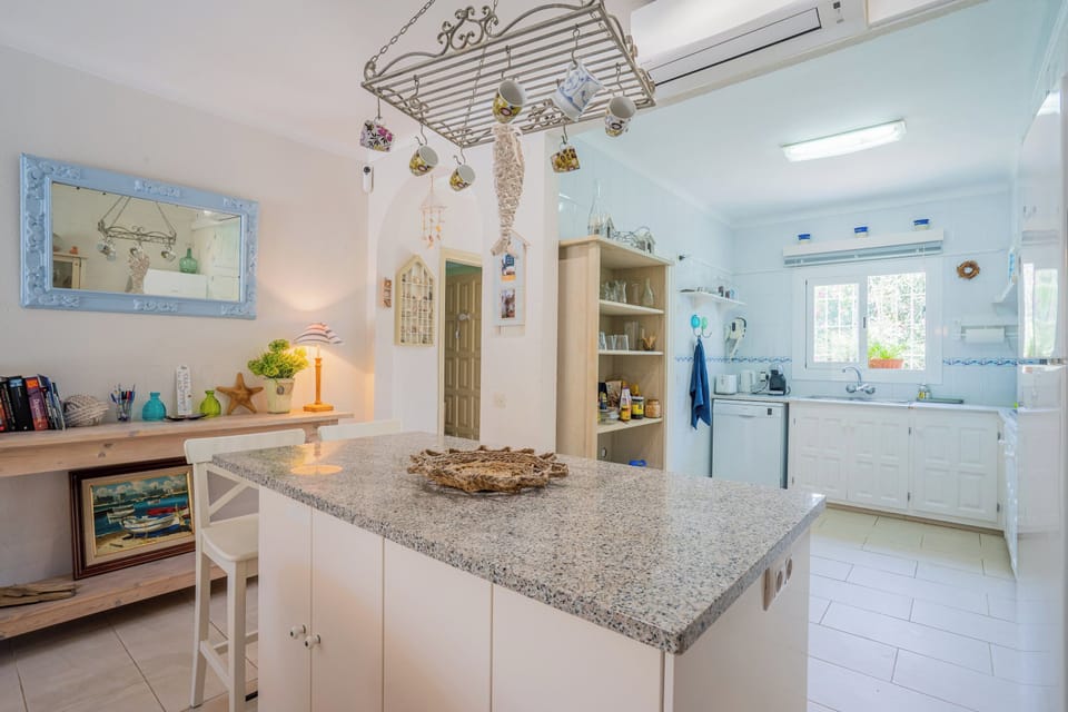 Enjoy a bright, nicely equipped kitchen.