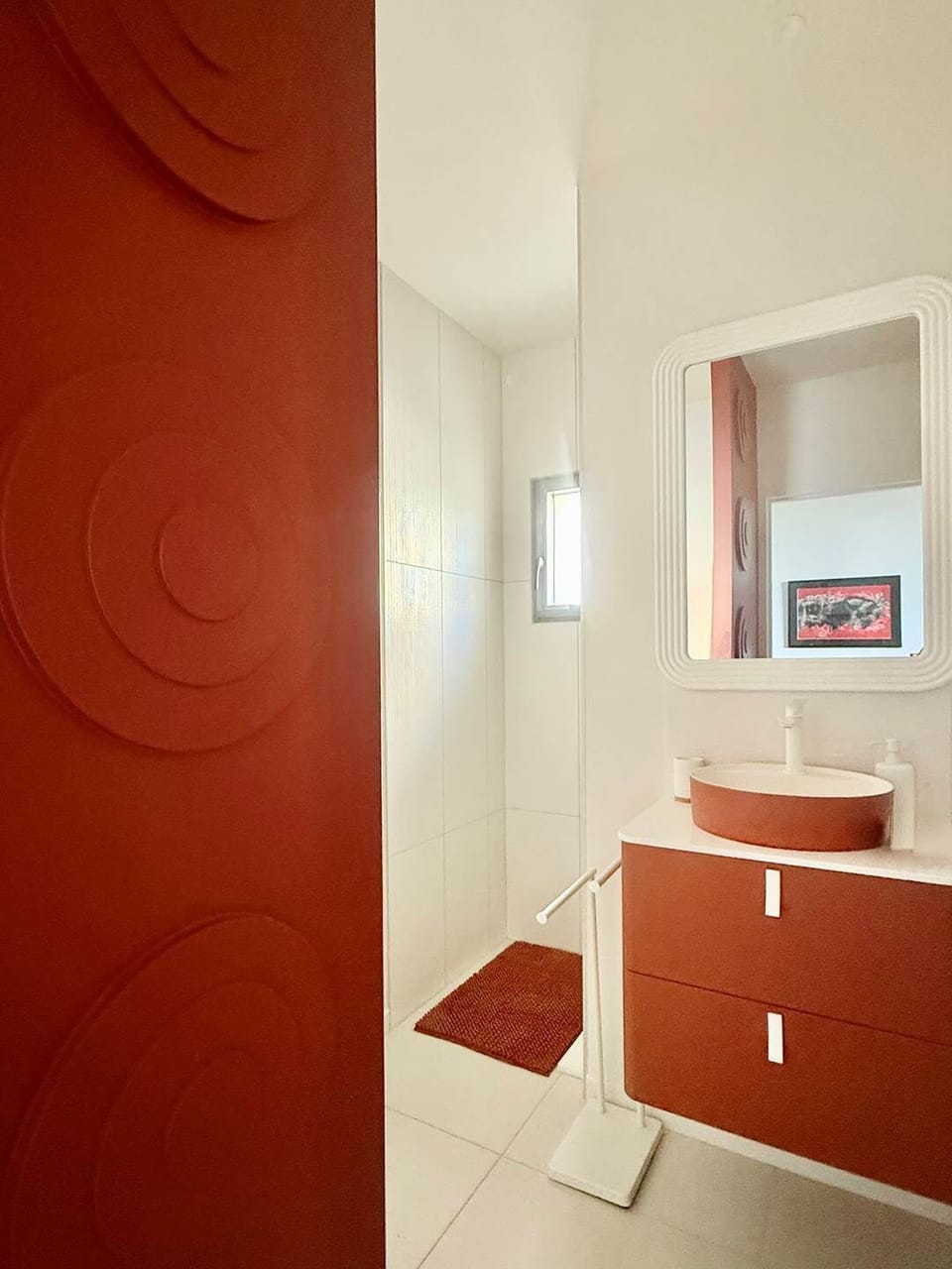 salle de bain malachite