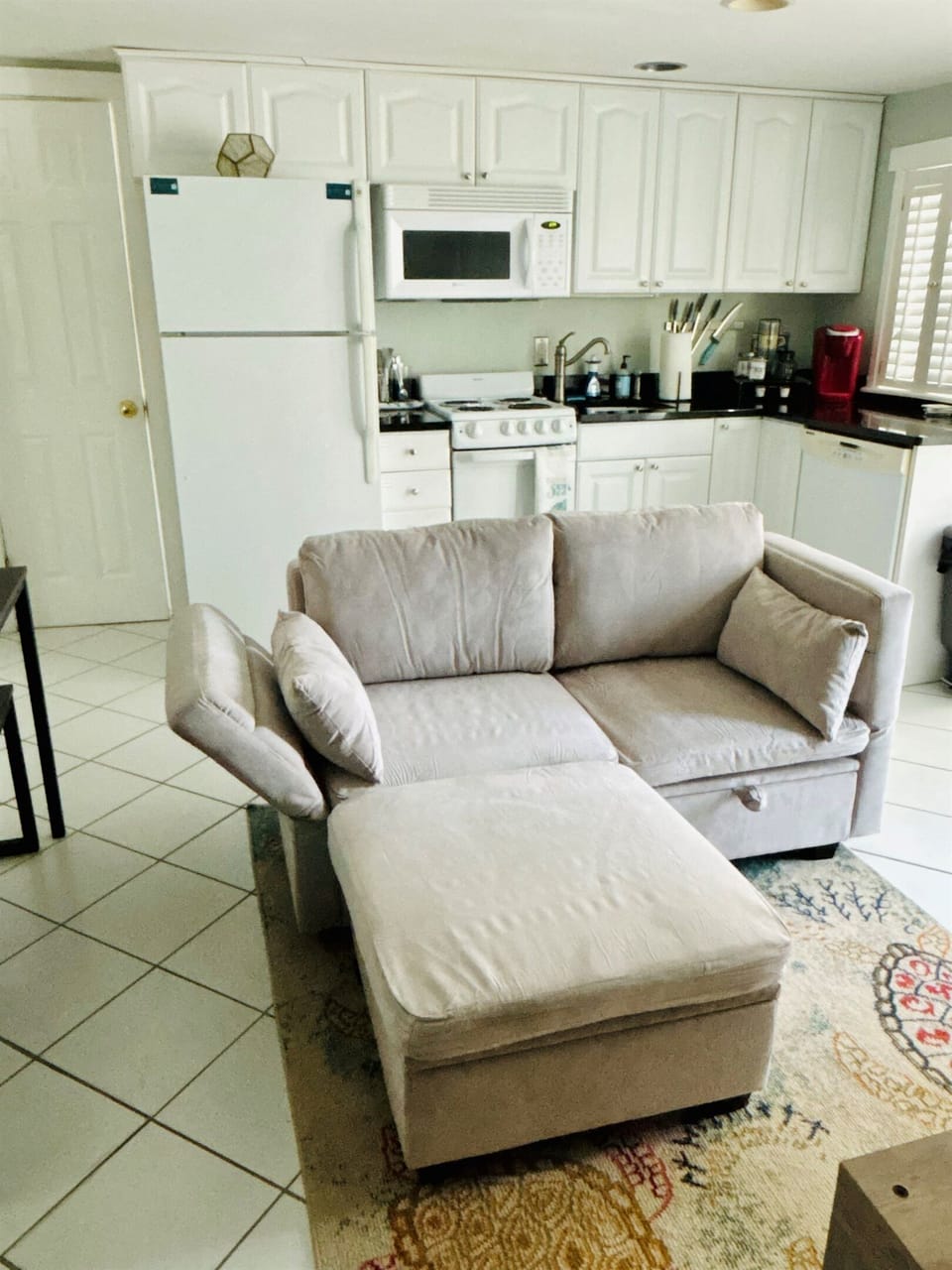 Main Living View #3- Reclined Arm Sofa