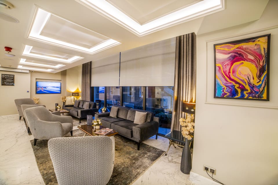 Lobby sitting area