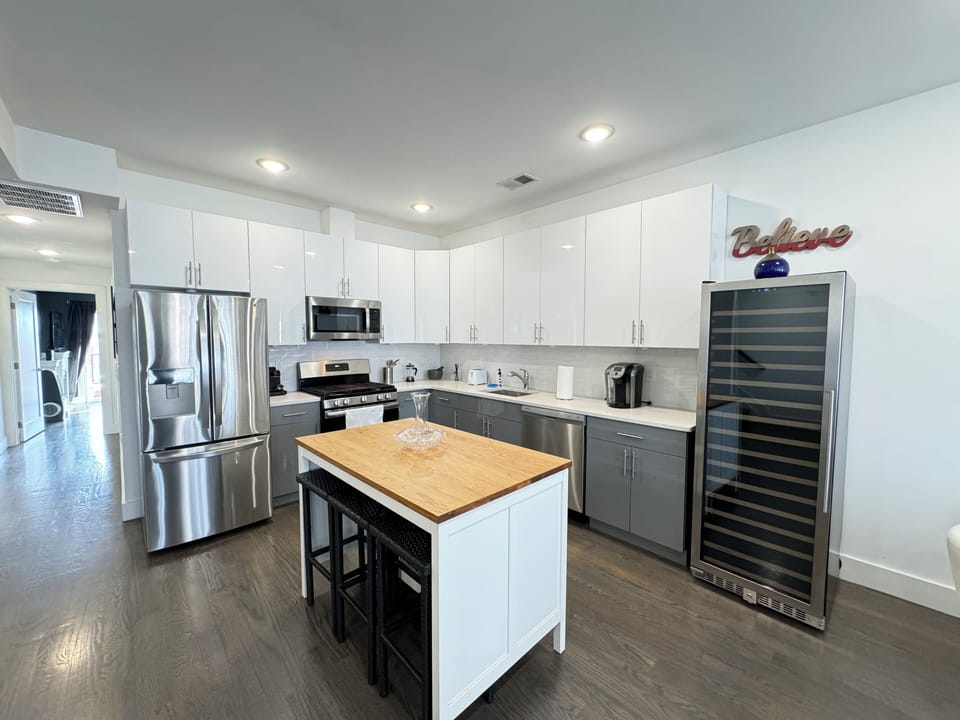 Cozy kitchen with modern design