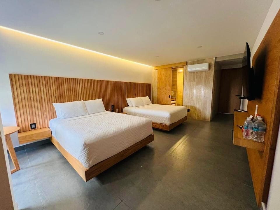 Family Double Room | In-room safe, blackout drapes, iron/ironing board, free WiFi