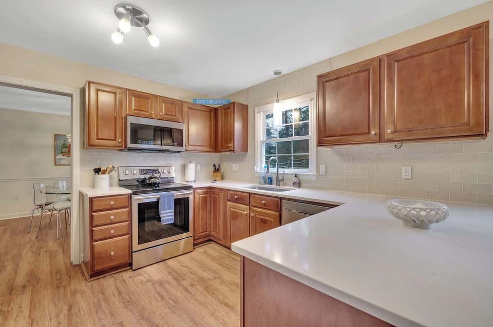 Fully equipped kitchen