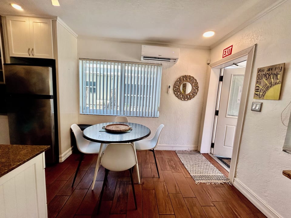 A bright and airy space to enjoy meals and  quality time