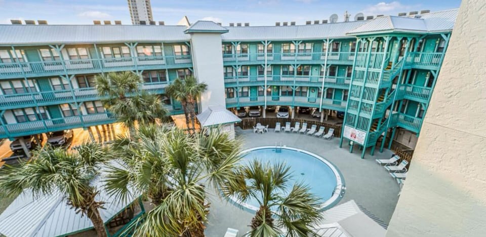 Pool view from the condo!