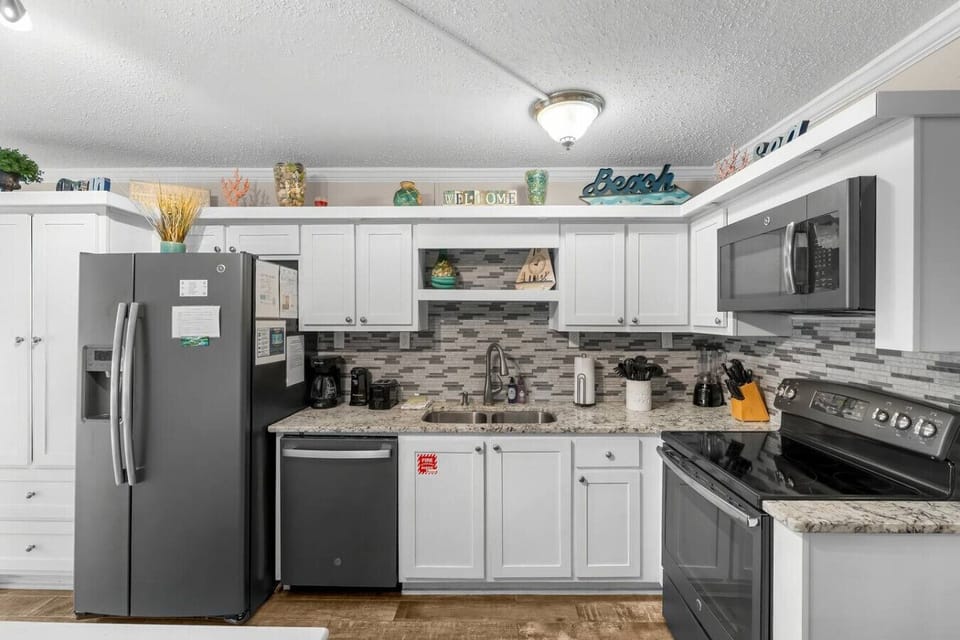 Fully Stocked Kitchen with Drip Coffee Maker and All Essentials