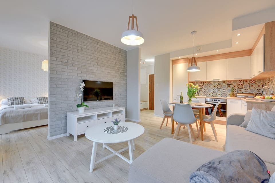 Executive Apartment (4 Adults, Jaglana 6B Street - 34) | Living room | Flat-screen TV