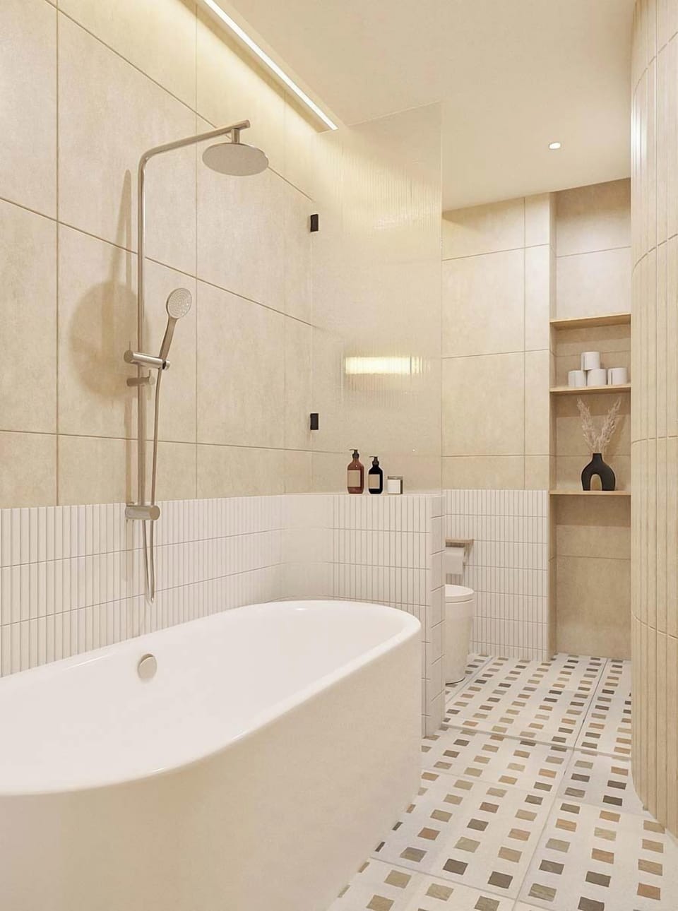 Deluxe Room, 1 King Bed, City View | Bathroom | Slippers, towels, soap, shampoo