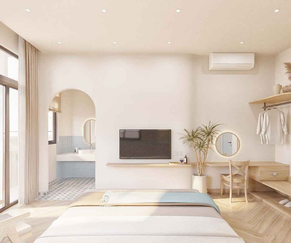 Deluxe Room, 1 King Bed, City View | Memory foam beds, individually decorated, individually furnished