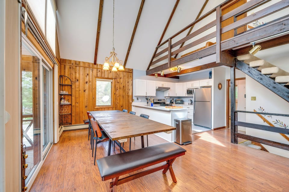 Dining Area | Upper Unit | 1st Floor | Dishware/Flatware