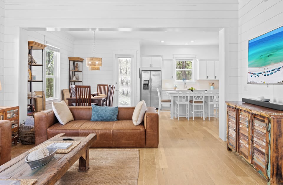 Cozy and stylish seating.
