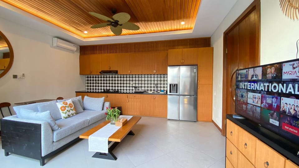 Deluxe Villa, 2 Bedrooms, Private Pool | Living area