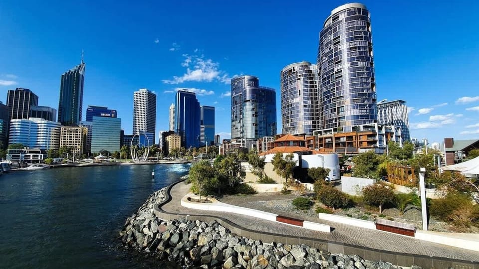 Modern urban escape with stunning waterfront views and vibrant city vibes.