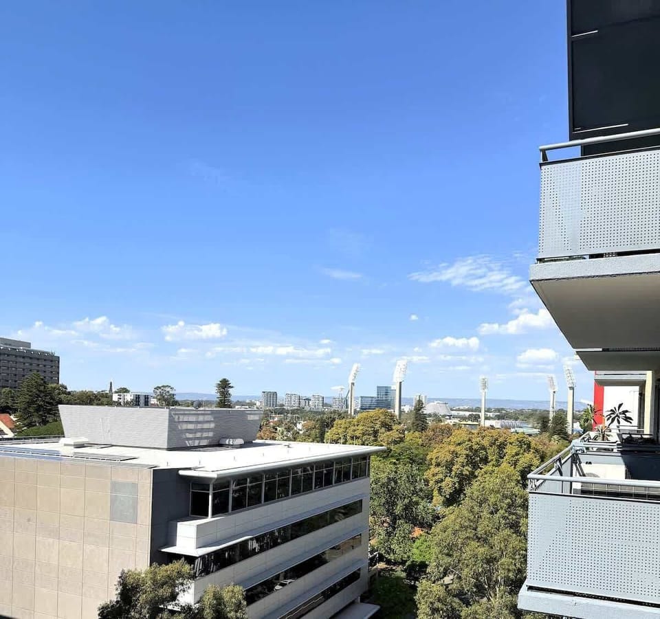 Enjoy stunning city and stadium views from your private balcony.
