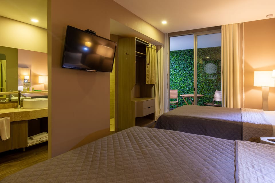 Premier Double Room | In-room safe, desk, soundproofing, free cribs/infant beds