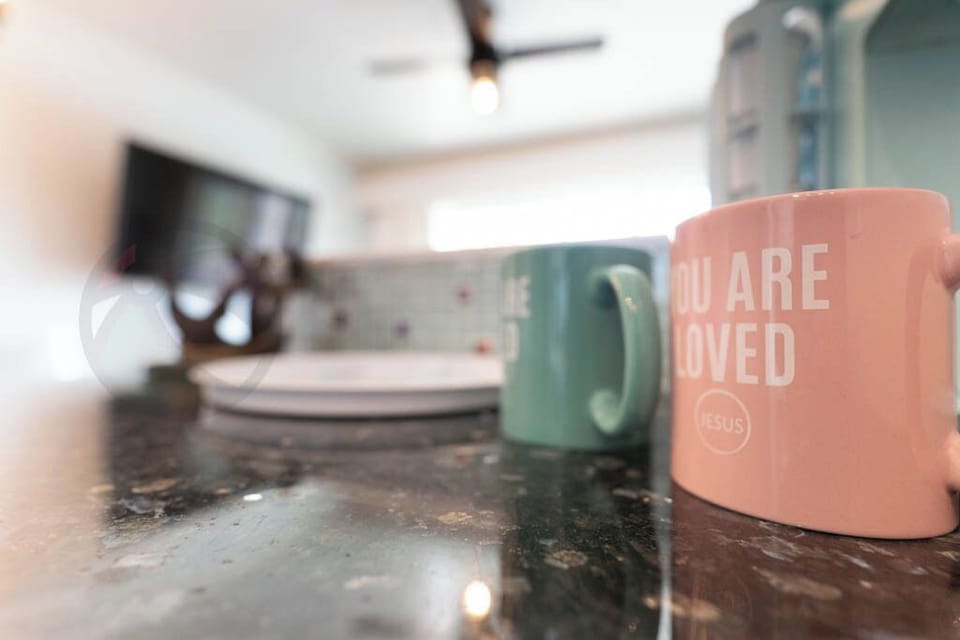 Coffee station - regular and Keurig coffee makers