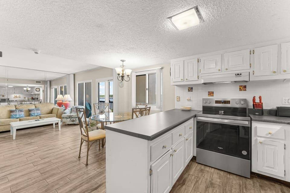 Prepare wonderful meals for the whole family in fully equipped kitchen.