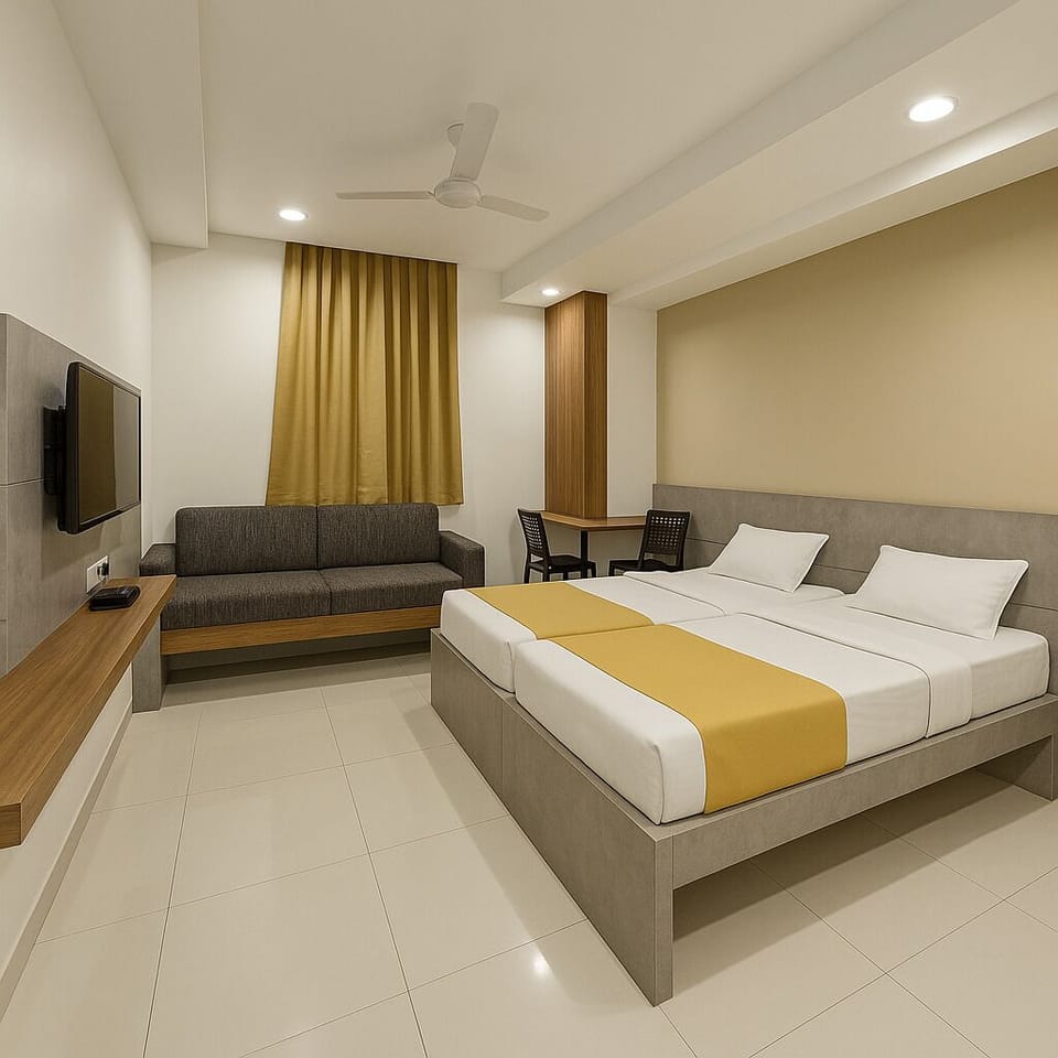 Executive Double Room | Desk, soundproofing, free WiFi, bed sheets