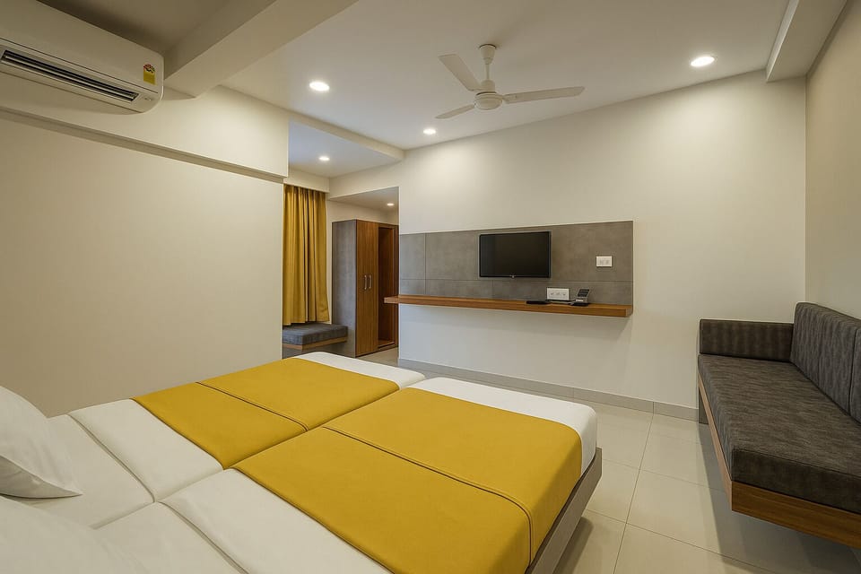 Executive Double Room | Desk, soundproofing, free WiFi, bed sheets