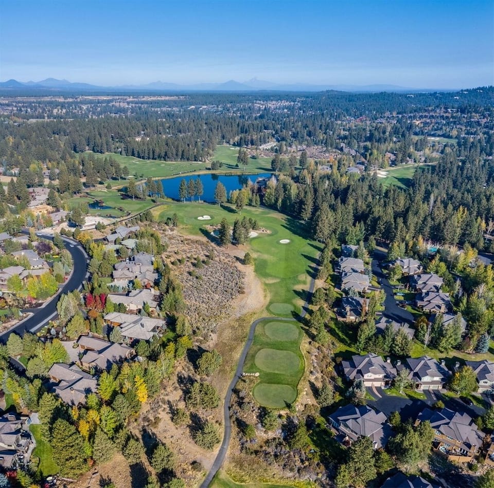 Broken Top Ariel View