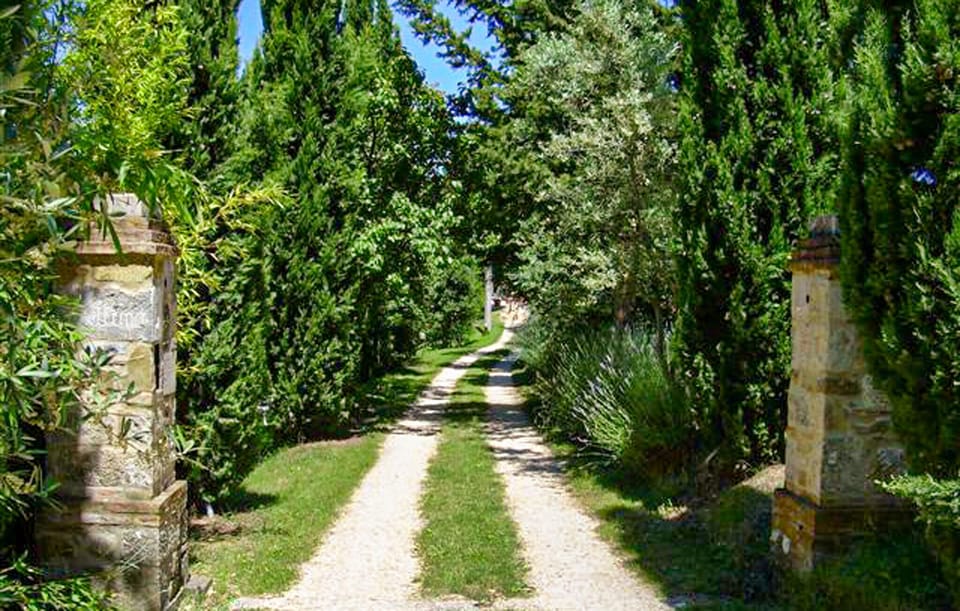 outside
