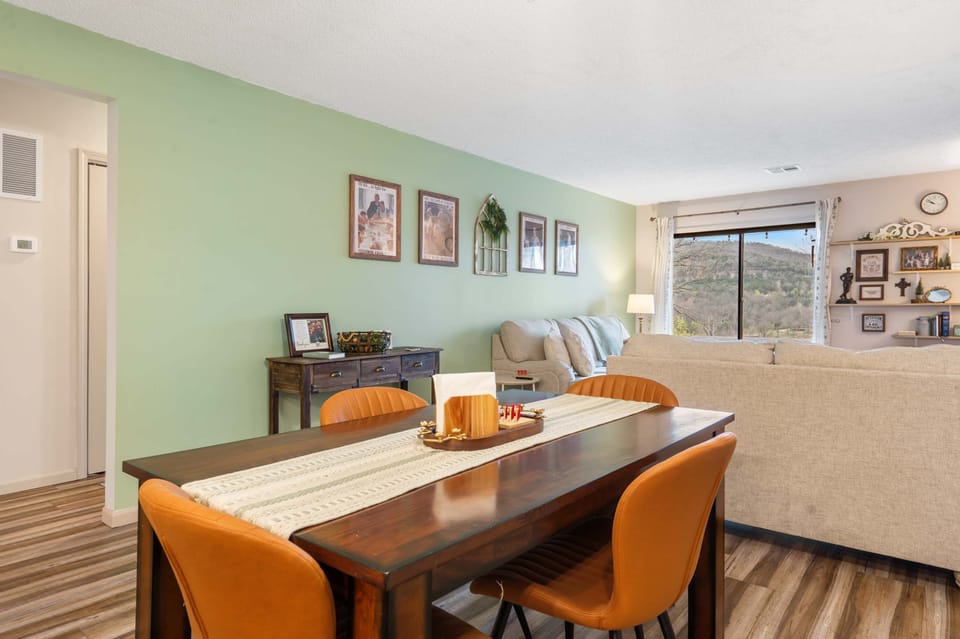 Make mealtime memories together at the dining table, seating 4