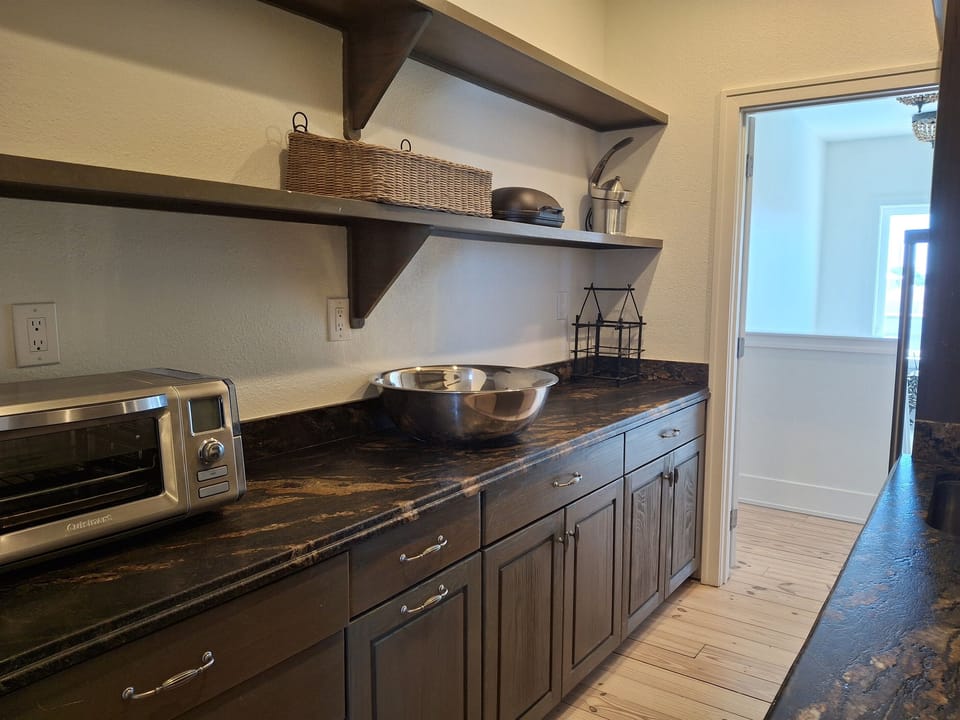 Large pass thru pantry