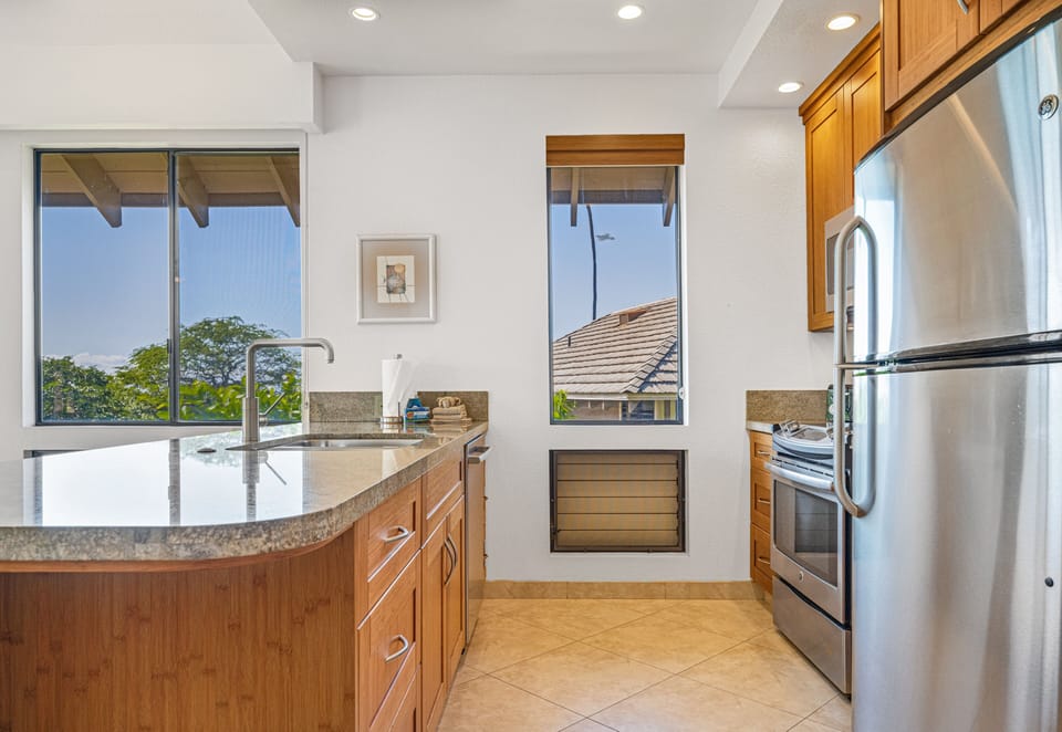 Condo, 1 Bedroom | Private kitchen | Coffee/tea maker, fridge, oven, dishwasher