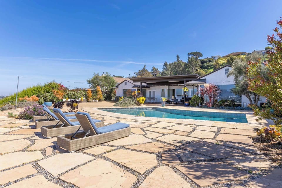 Outdoor Area with Sun Loungers